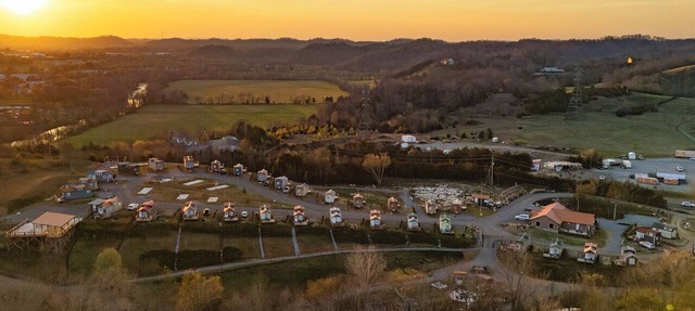 30-Unit Tiny Home Village | Sleeps 120+ | Sojourn Lodging in Sevierville