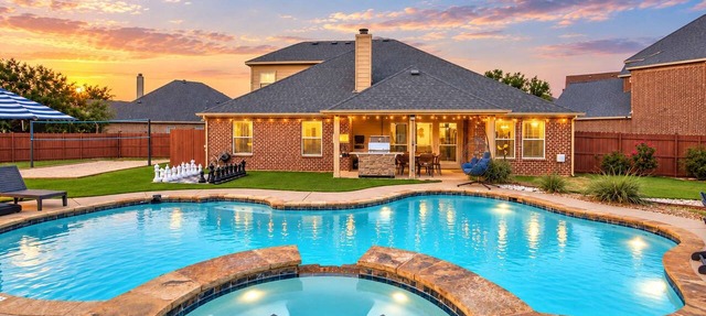 5-BD/3-BA Spacious Getaway | Pool, Golf Sim & More in Burleson