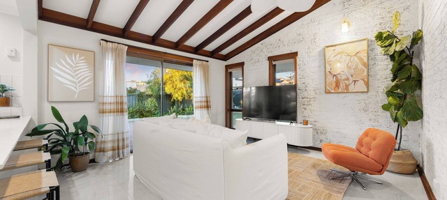 Beachfront Spanish-Inspired Villa with Ocean Views in Singleton