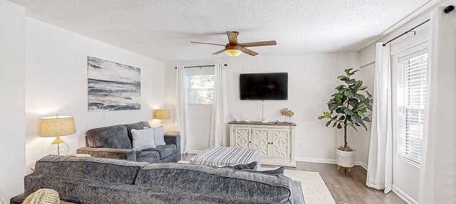 Dog-friendly home with fenced yard, patio, grill, & park across the street in St. Augustine