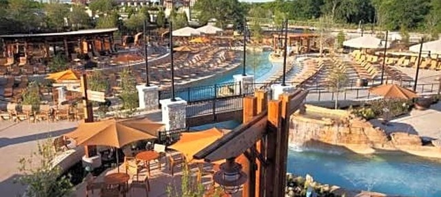 Featuring a 10-acre outdoor pool facility and a European-style spa . in Grapevine