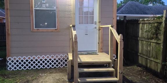 JAMMS tiny home in Baton Rouge