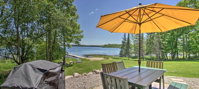 Lakefront Hackensack Cabin w/Patio & Grill! in Hackensack