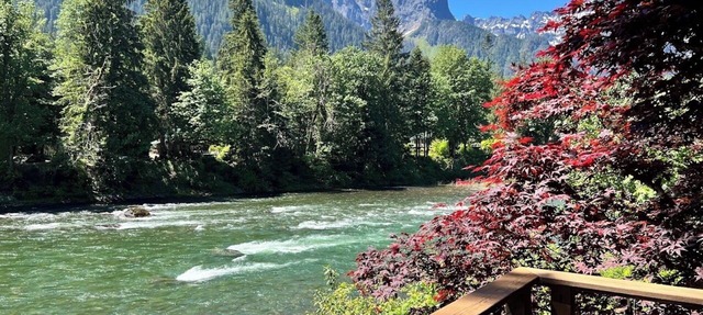 Mountain View Cabin w/amazing mountain views, hot tub, wifi, wood stove in Gold Bar