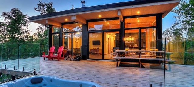 New! Le Lägom-spa 10 min from Tremblant in La Conception