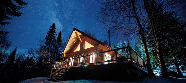 Quiet Refuge in Nature - Chalet la Sainte-Paix in Saint-Fabien-de-Panet