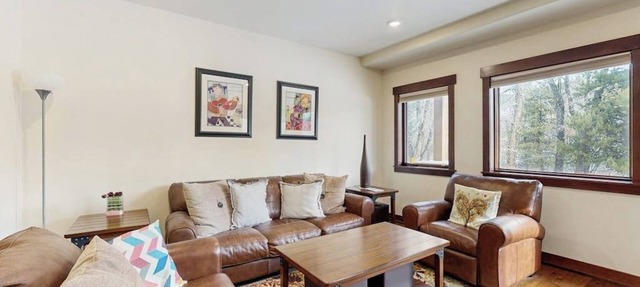 Riverfront condo w/full kitchen, fast wifi & convenient location in Silverthorne