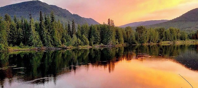 Romantic Waterfront Shabby Chic Cabin on the Clark Fork River! #SwankyCabin in Clark Fork