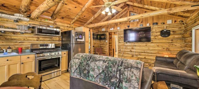 Rustic Madison Getaway with Fire Pit and Patio! in Madison