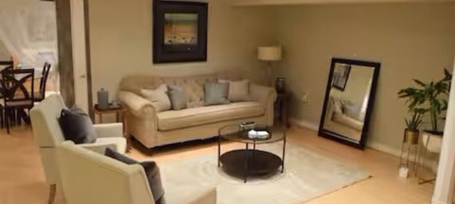 Spacious Basement Apt Open Concept wth Separate Entrance No Walls Dividing Rooms in Pickering