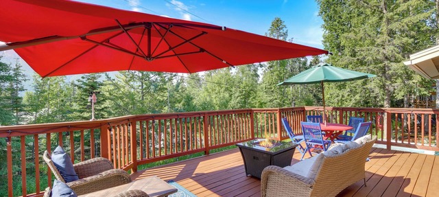 Spacious Eagle River Escape w/Hot Tub + Views! in Eagle River