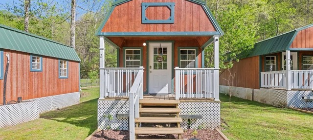 Treehugger Tiny Home Cabin by River Near WCU in Cullowhee