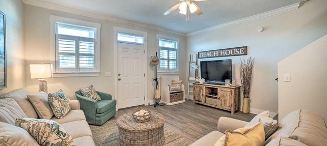 Upscale Ocean View Getaway - Walk to Beach! in Mexico Beach