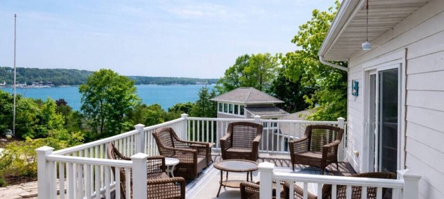 Walkable Egg Harbor Retreat with Water Views in Egg Harbor