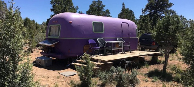 With its retro style and playful color scheme, this unit offers a fun and comfortable escape. in Monticello